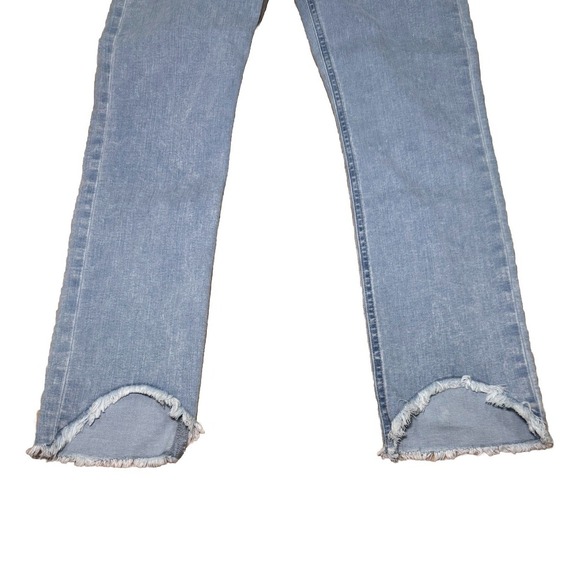 Jen7 By 7 For All Mankind Women 6  Cropped Skinny Wavy Hem Ankle Jeans NWT $99 - Picture 3 of 9